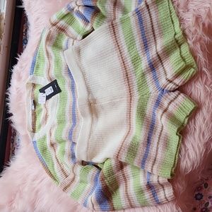 Fashion Nova NWT striped pajama lounge set size 2X